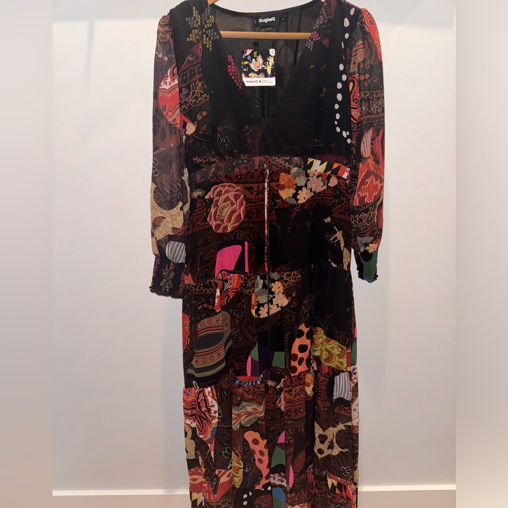 Multicolor, Brand New Flowy Dress. Tags Still Attached, Perfect For Summer!